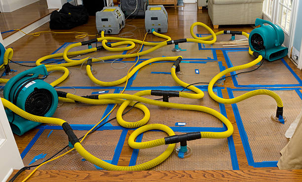 Professional Crawl Space Water Removal technician working in Cumbola, PA